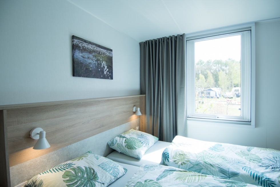 Master bedroom Chalet 6-persoons de luxe in Drenthe