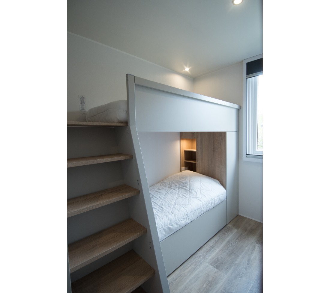 Chalet 6-persoons de luxe in Drenthe