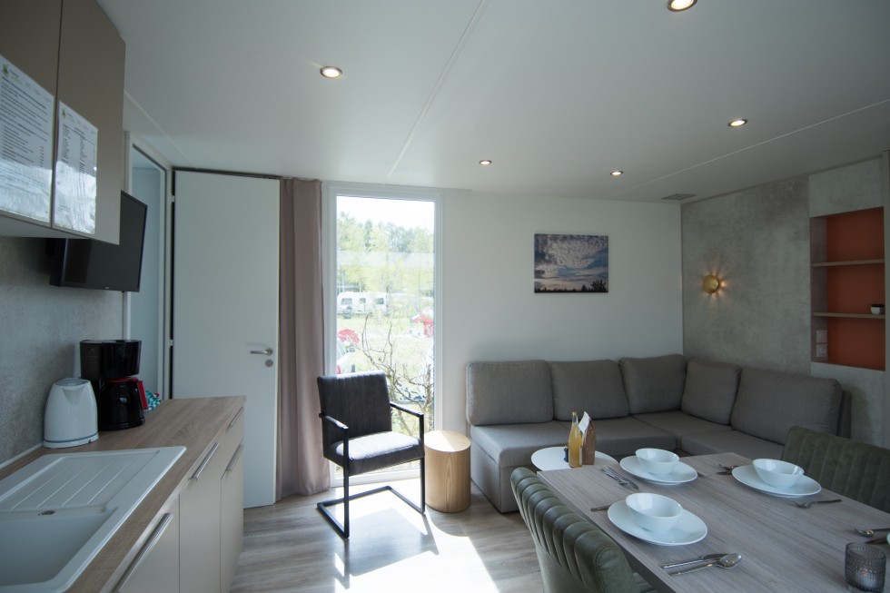 Chalet 6-persoons de luxe in Drenthe