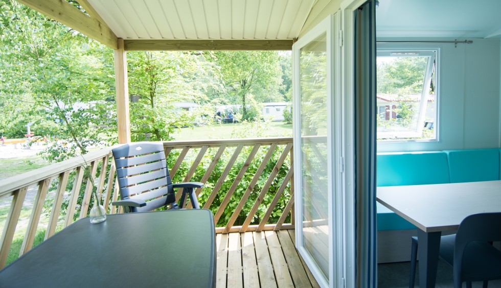 Chalet met frontkamer in Drenthe