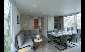 Chalet 6-persoons de luxe in Drenthe