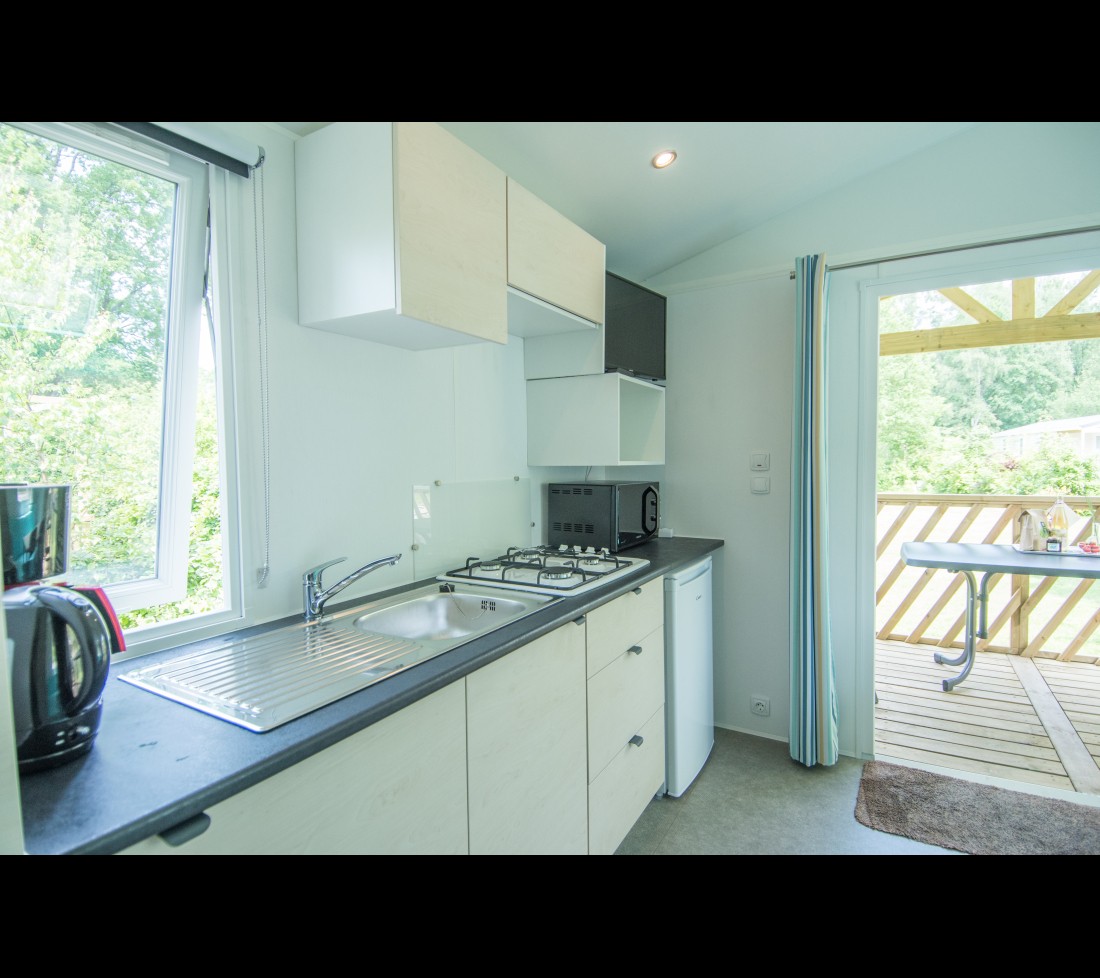 Chalet met frontkamer in Drenthe