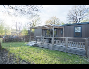 Chalet 6-persoons de luxe in Drenthe