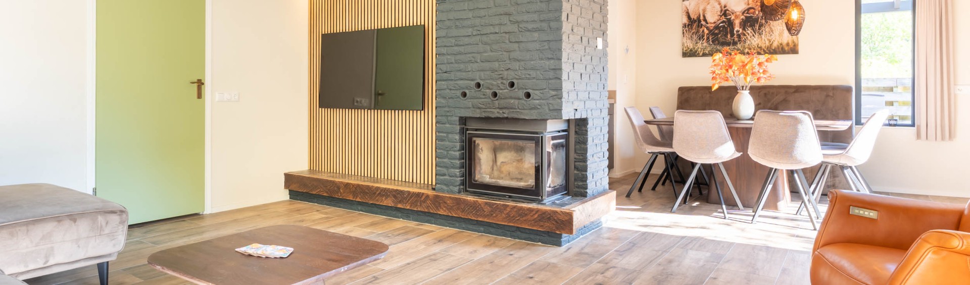 Woonkamer met Cinewall