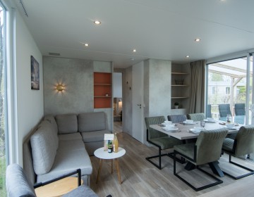 Chalet 6-persoons de luxe in Drenthe
