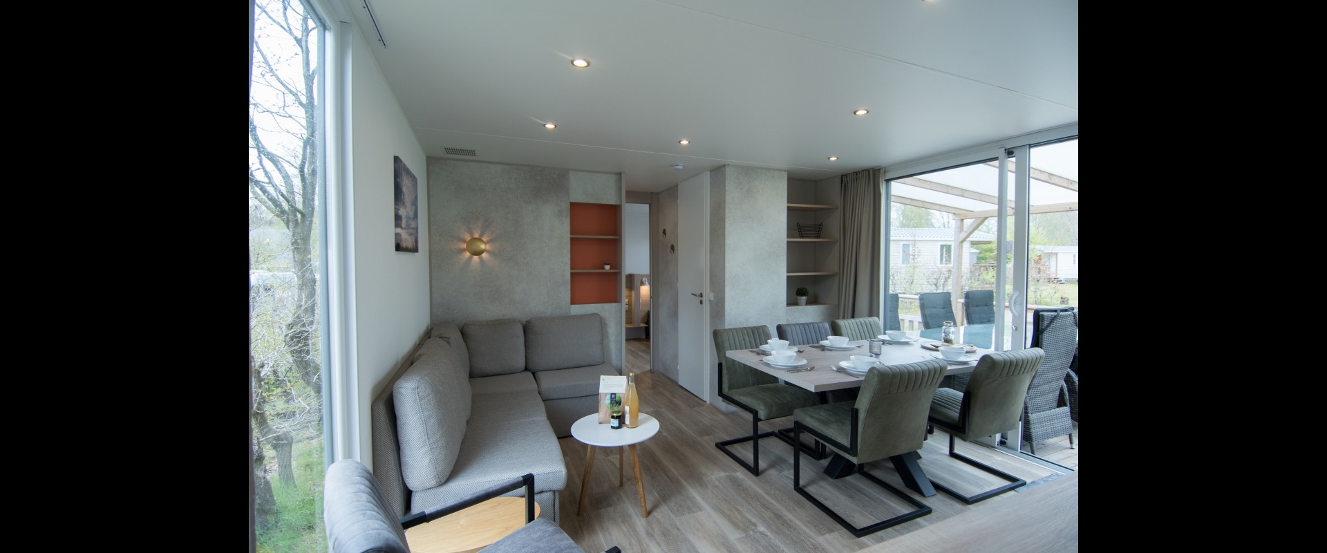 Chalet 6-persoons de luxe in Drenthe
